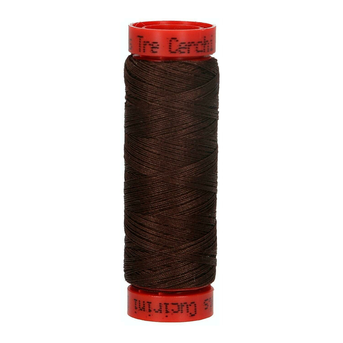 SPOLETTE Tre Cerchi Rosso (460÷716) - Mez Cucirini - Colore: 524 – MARRONE - by LacariaRicami.Store