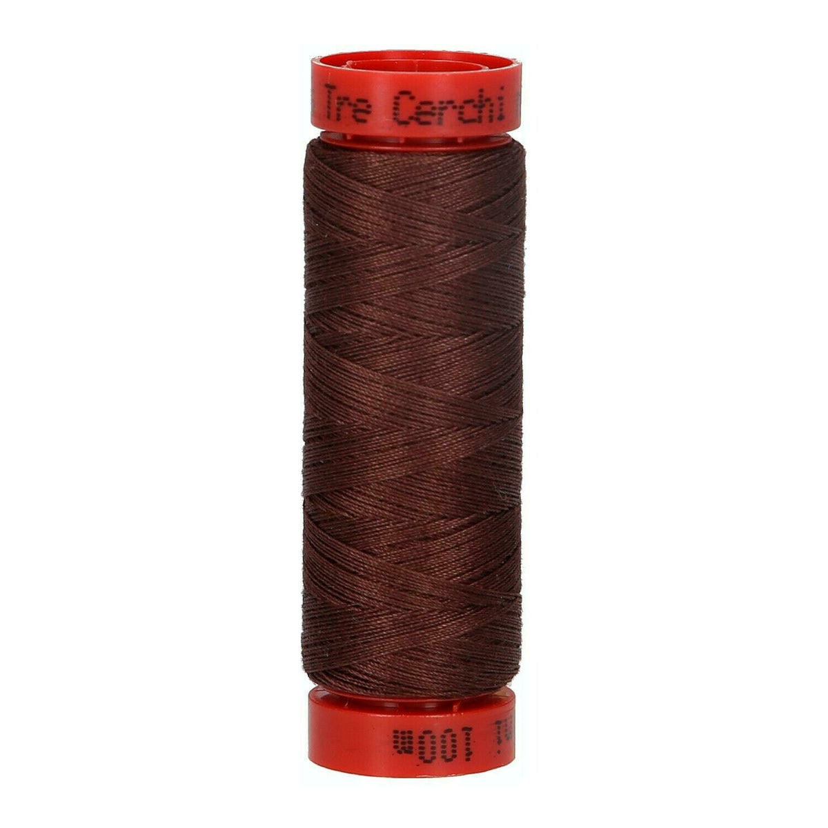 SPOLETTE Tre Cerchi Rosso (460÷716) - Mez Cucirini - Colore: 526 – MARRONE MEDIO - by LacariaRicami.Store