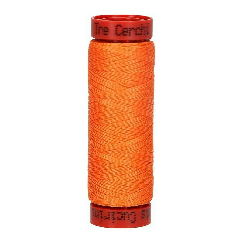 SPOLETTE Tre Cerchi Rosso (460÷716) - Mez Cucirini - Colore: 551 – ARANCIONE - by LacariaRicami.Store