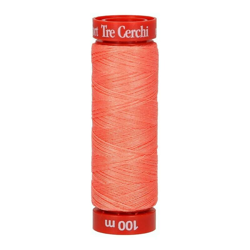 SPOLETTE Tre Cerchi Rosso (460÷716) - Mez Cucirini - Colore: 554 – ROSA ANTICO - by LacariaRicami.Store