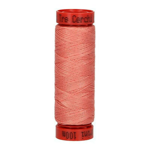 SPOLETTE Tre Cerchi Rosso (460÷716) - Mez Cucirini - Colore: 580 – PESCA - by LacariaRicami.Store