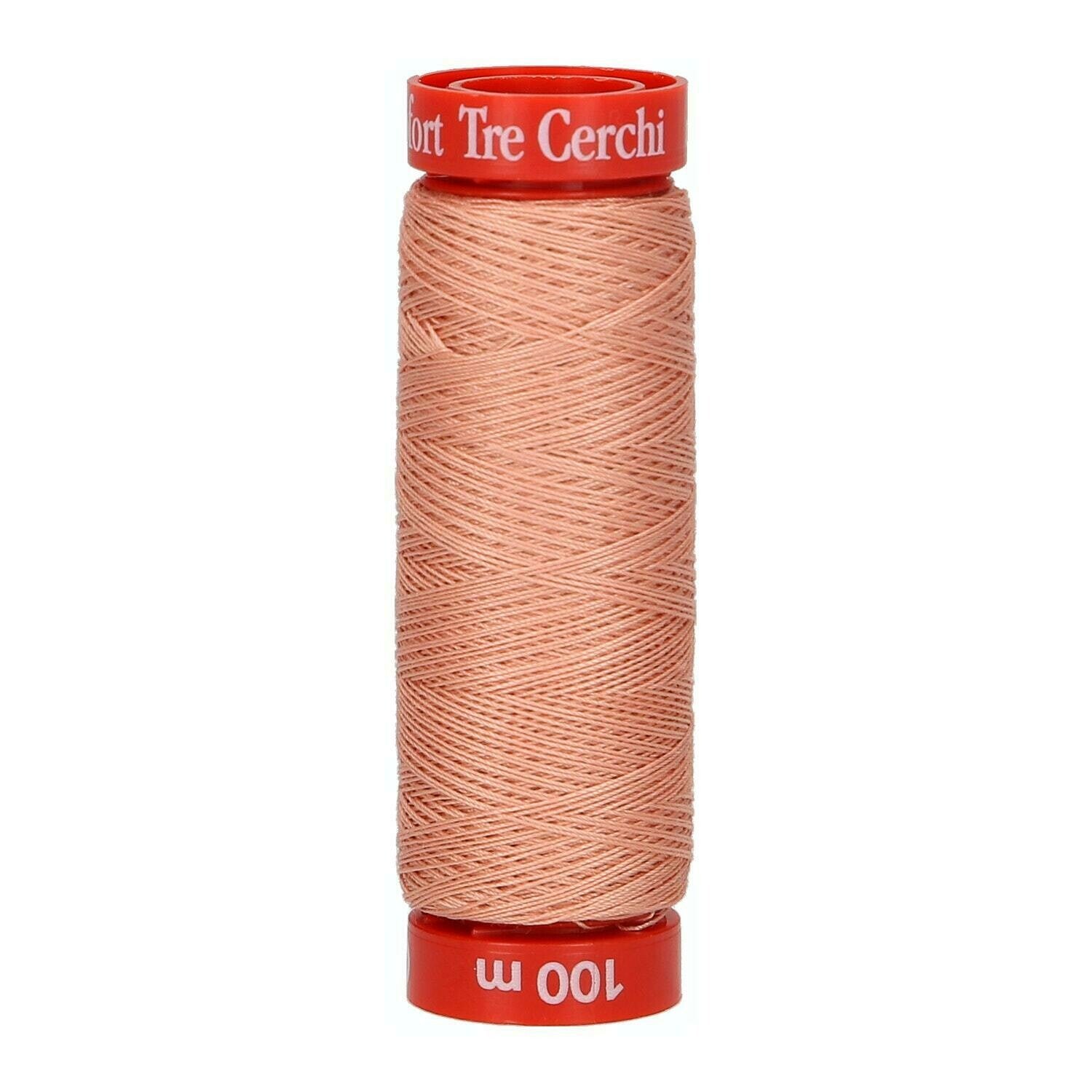 SPOLETTE Tre Cerchi Rosso (460÷716) - Mez Cucirini - Colore: 665 – SALMONE - by LacariaRicami.Store