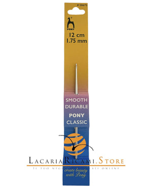 UNCINETTO COTONE IN ACCIAIO - Pony - - LacariaRicami.Store
