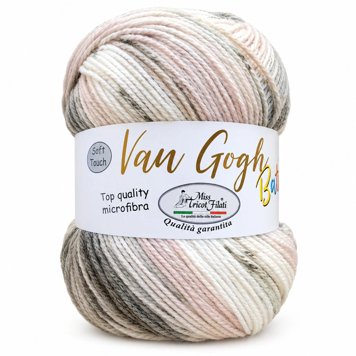 MICROFIBRA Van Gogh Batik - Miss Tricot Filati - Colore: 01 - SAND - by LacariaRicami.Store