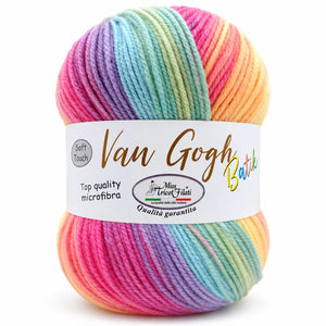 MICROFIBRA Van Gogh Batik - Miss Tricot Filati - Colore: 03 - GARDEN LIGHT - by LacariaRicami.Store