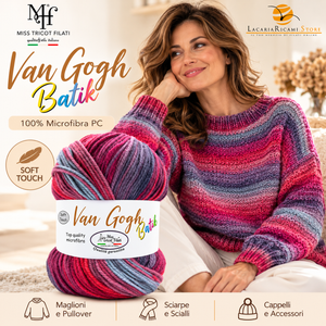 MICROFIBRA Van Gogh Batik - Miss Tricot Filati - Colore: - by LacariaRicami.Store