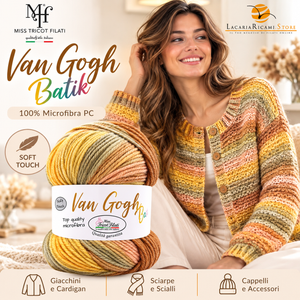 MICROFIBRA Van Gogh Batik - Miss Tricot Filati - Colore: - by LacariaRicami.Store