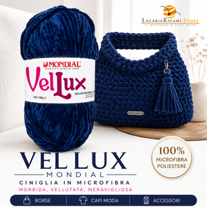 Ciniglia VELLUX - MONDIAL - Colore: - by LacariaRicami.Store