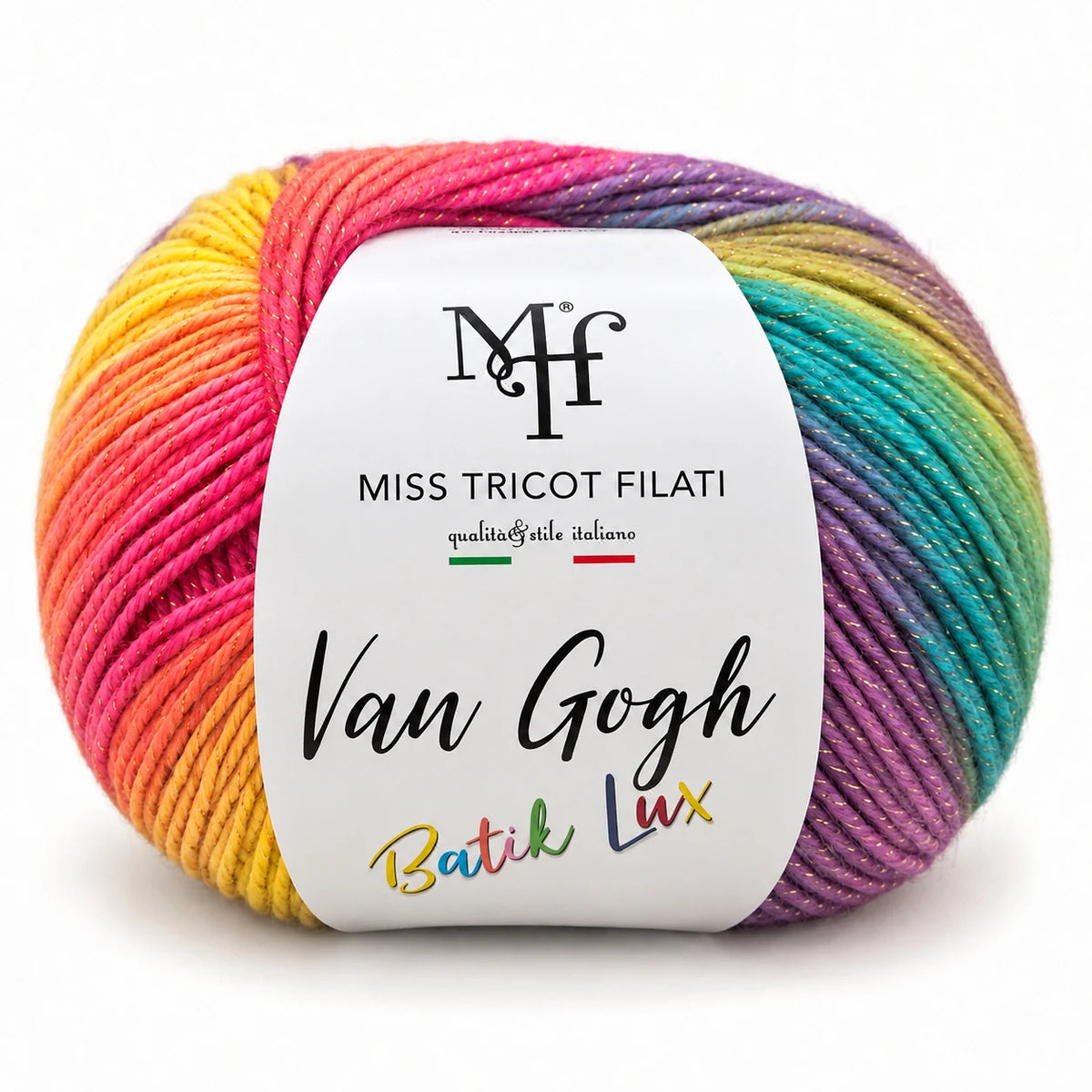 MICROFIBRA Van Gogh Batik Lux – Miss Tricot Filati - Colore: 53 - MULTICOLOR - by LacariaRicami.Store
