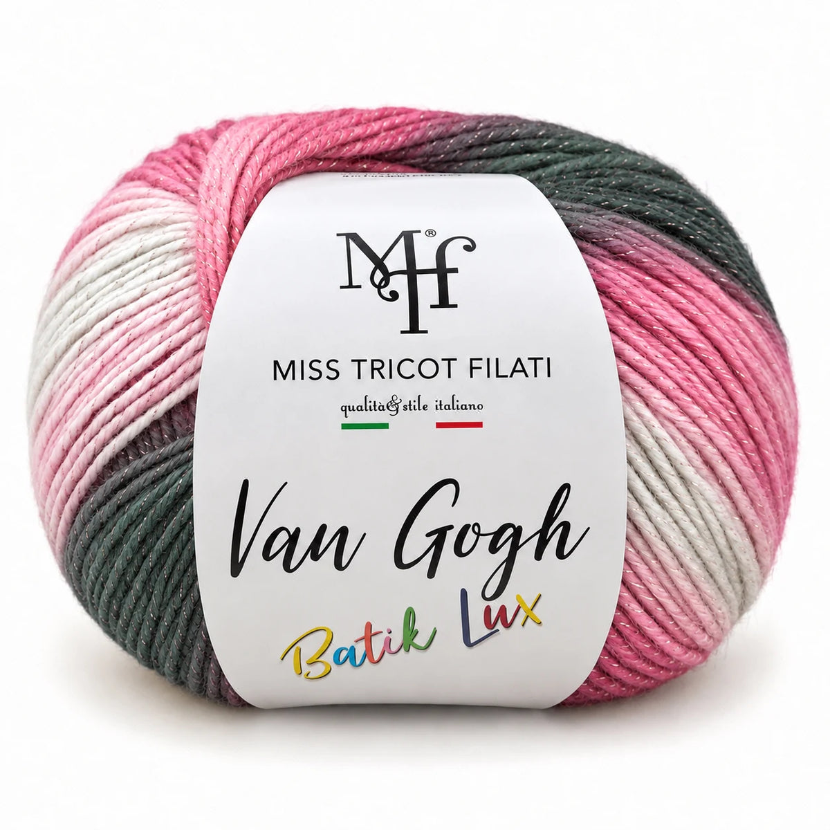 MICROFIBRA Van Gogh Batik Lux – Miss Tricot Filati - Colore: 61 - ROSA GRIGIO - by LacariaRicami.Store