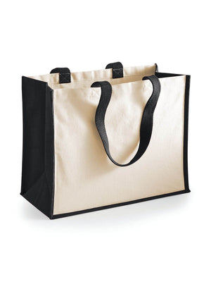 BORSA Juta Con Pannelli Laterali 33X42X19 Cm - Westford Mill | Borsa di Qualità - - LacariaRicami.Store