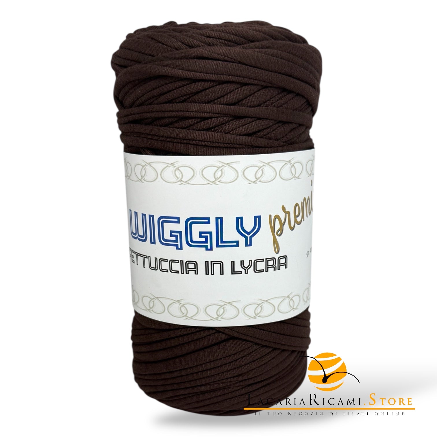 Fettuccia WIGGLY premium - 071 - MARRONE - LacariaRicami.Store
