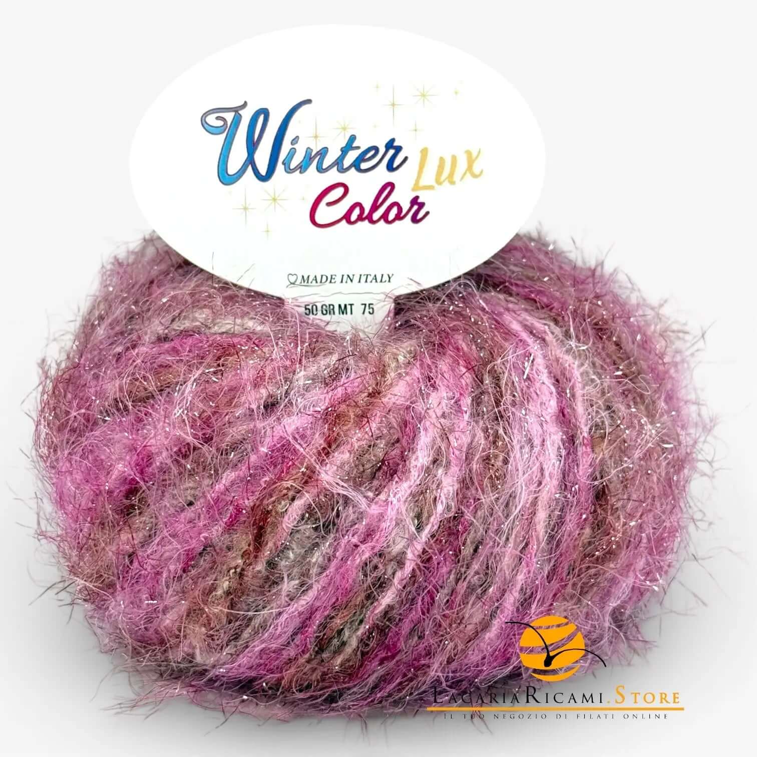 LANA Winter Color Lux - Miss Tricot Filati - Colore: 6 - ROSA FUCSIA - by LacariaRicami.Store