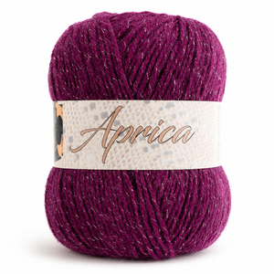LANA Aprica - Bertagna Filati - Colore: 08 - VINO - by LacariaRicami.Store