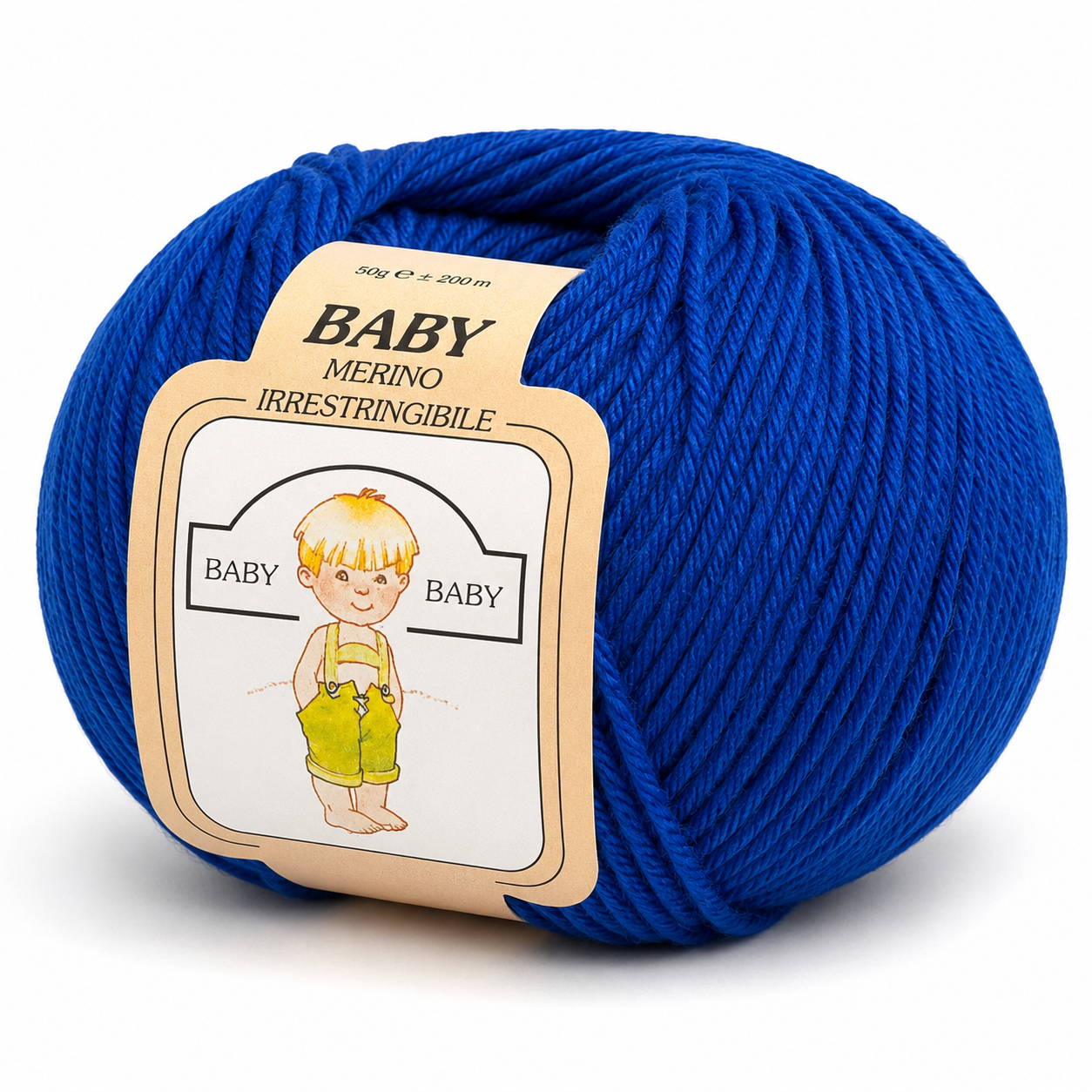 Lana Baby Merino - Silke - Colore: 238 - BLU ROYAL - by LacariaRicami.Store