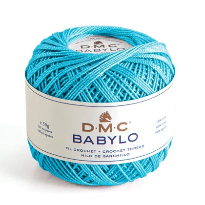 Filo di Scozia BABYLO N° 5 - DMC - Colore: 3846 - TURCHESE - by LacariaRicami.Store