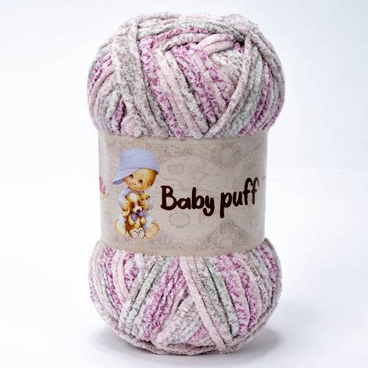 Ciniglia BABY PUFF - Silke - - LacariaRicami.Store