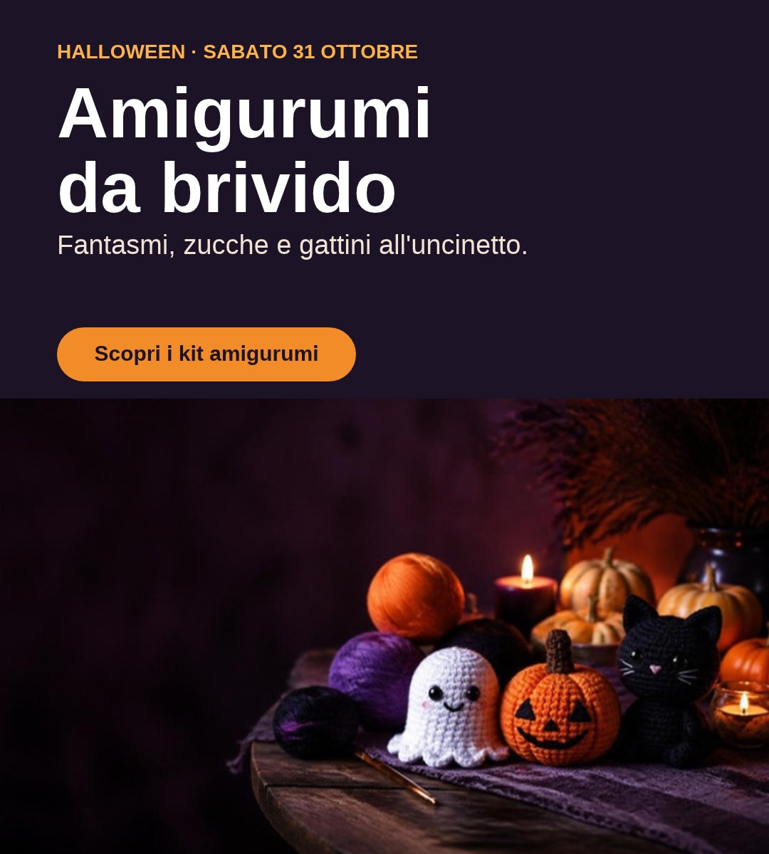 Halloween: amigurumi da brivido