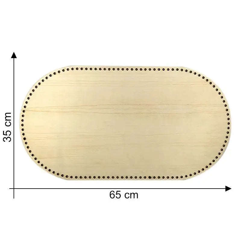 BASE Culla in LEGNO - Colore: L27 - 65 cm X 35 cm - by LacariaRicami.Store