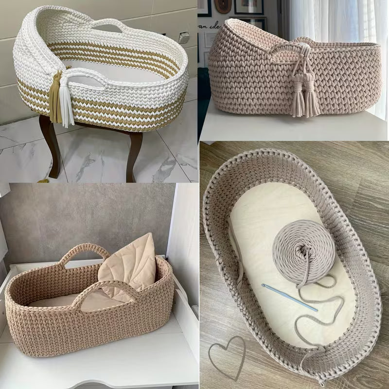 BASE Culla in LEGNO - Colore: - by LacariaRicami.Store