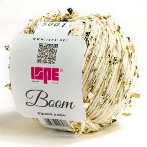 Cotone BOOM - ISPE - Colore: 500 - PANNA ORO - by LacariaRicami.Store