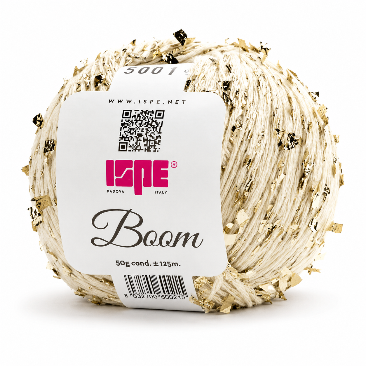 Cotone BOOM - ISPE - Colore: 500 - PANNA ORO - by LacariaRicami.Store