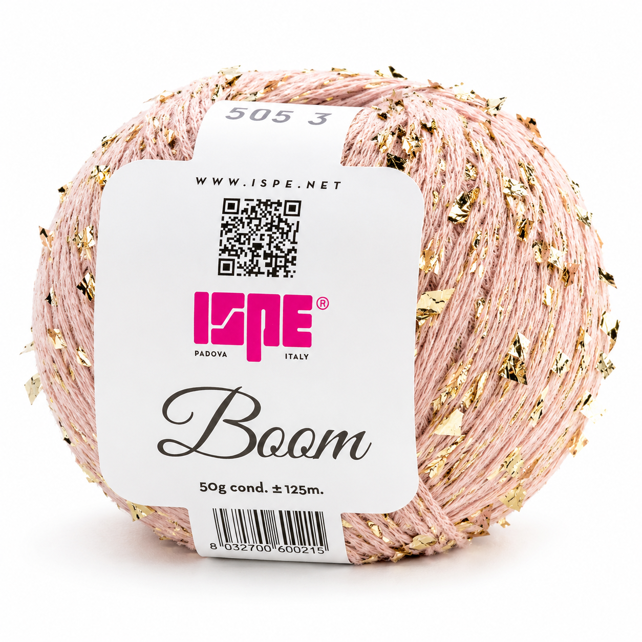 Cotone BOOM - ISPE - Colore: 505 - ROSA ORO - by LacariaRicami.Store