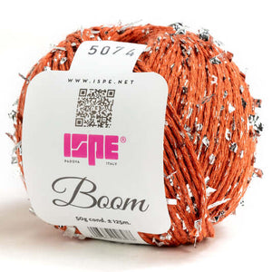 Cotone BOOM - ISPE - Colore: 507 - ARANCIO ARGENTO - by LacariaRicami.Store