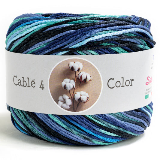 Cotone CABLE’ 4 COLOR - Silke - Colore: 706 - by LacariaRicami.Store
