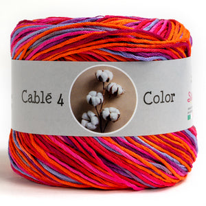 Cotone CABLE’ 4 COLOR - Silke - Colore: 715 - by LacariaRicami.Store