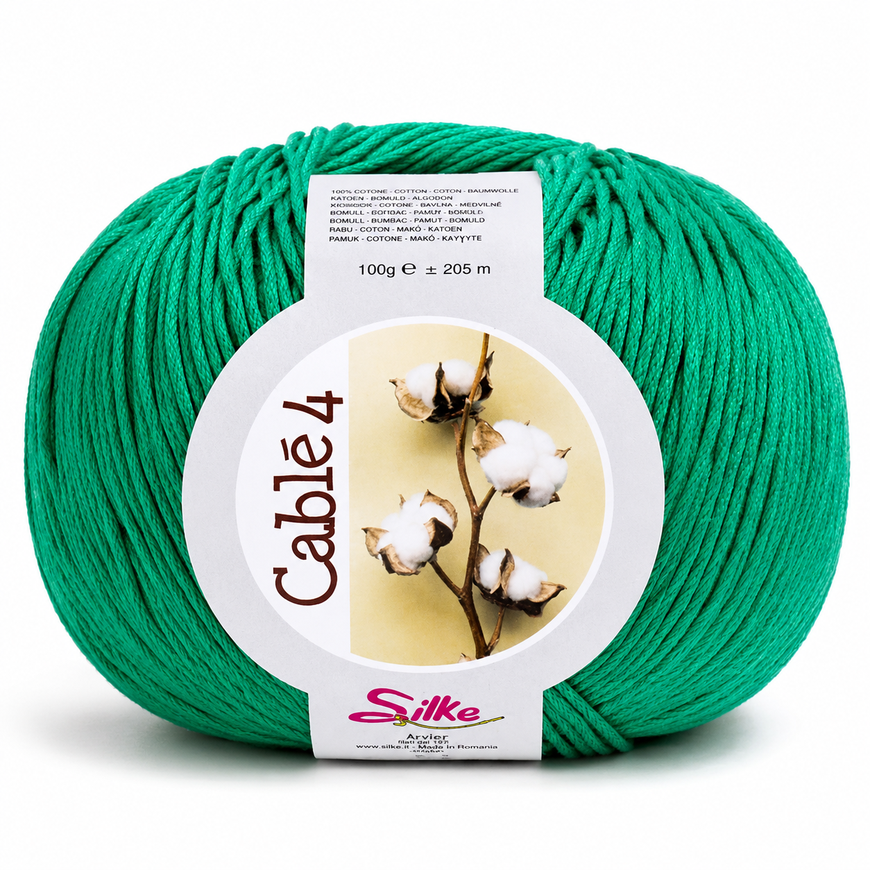 Cotone Cablé 4 - Silke - Colore: 09 - GIADA - by LacariaRicami.Store