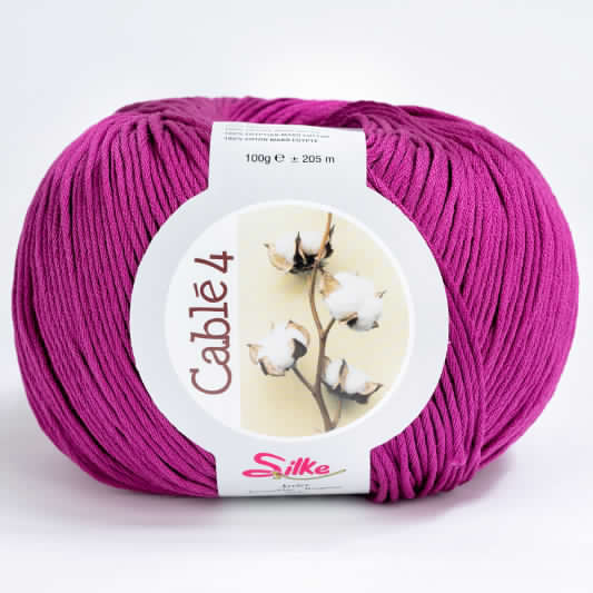 Cotone Cablé 4 - Silke - 13 - OLEANDRO - LacariaRicami.Store