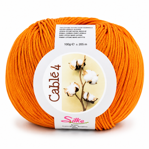 Cotone Cablé 4 - Silke - Colore: 37 - ZUCCA - by LacariaRicami.Store