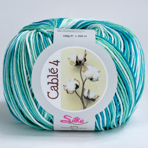Cotone Cablé 4 Sfumato - Silke - 818 - TIFFANY SFUMATO - LacariaRicami.Store