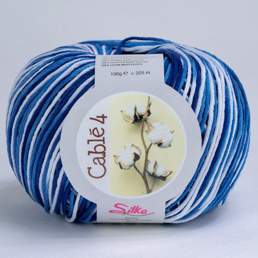 Cotone Cablé 4 Sfumato - Silke