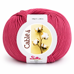 Cotone Cablé 4 - Silke - Colore: 940 - CIPOLLA - by LacariaRicami.Store