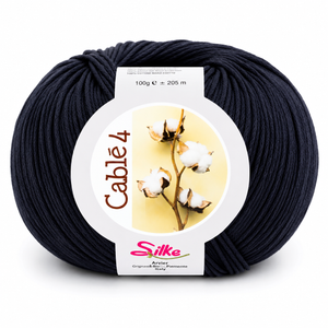 Cotone Cablé 4 - Silke - Colore: 985 - CANNA DI FUCILE - by LacariaRicami.Store