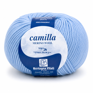 Lana CAMILLA - Bertagna Filati - Colore: 102 - CELESTE - by LacariaRicami.Store