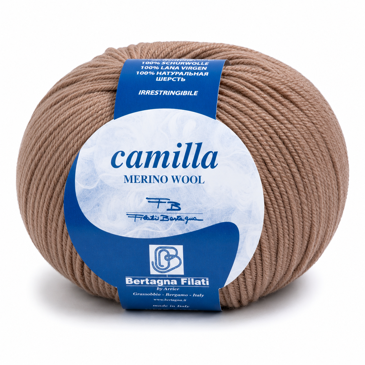 Lana CAMILLA - Bertagna Filati - Colore: 112 - ORSACCHIOTTO - by LacariaRicami.Store