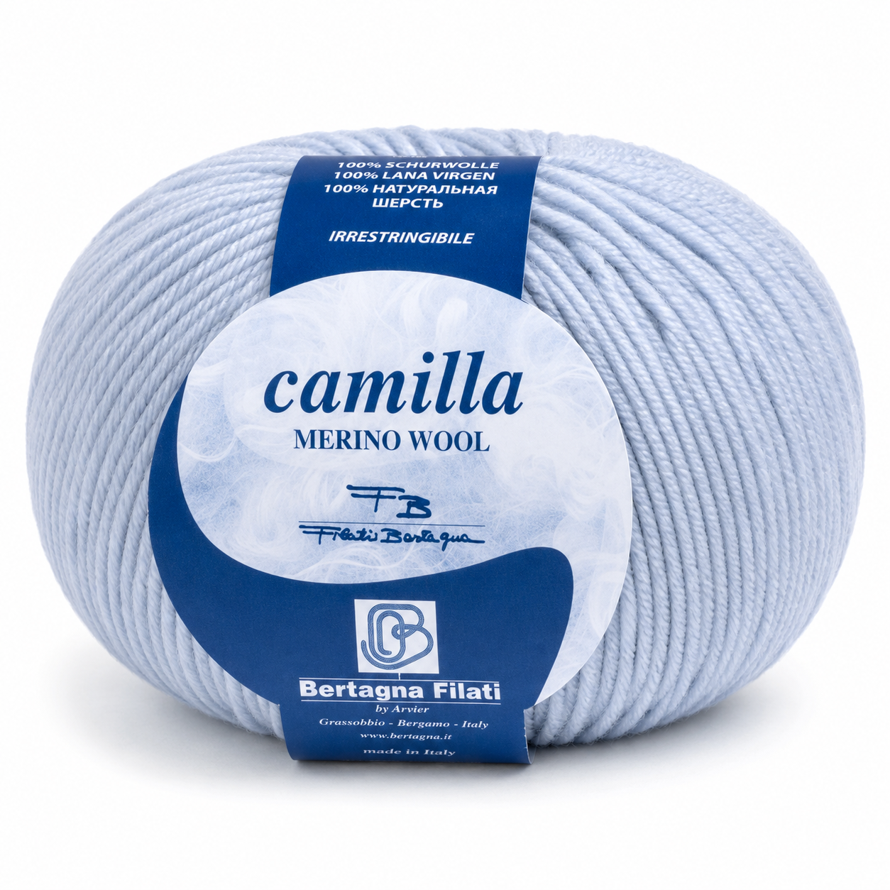 Lana CAMILLA - Bertagna Filati - Colore: 133 - NUVOLA - by LacariaRicami.Store