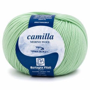 Lana CAMILLA - Bertagna Filati - Colore: 134 - VERDE CHIARO - by LacariaRicami.Store