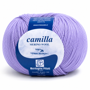 Lana CAMILLA - Bertagna Filati - Colore: 339 - LILLA - by LacariaRicami.Store