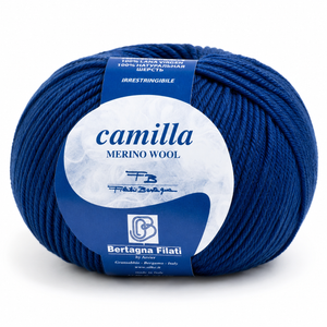 Lana CAMILLA - Bertagna Filati - Colore: 879 - BLU JEANS - by LacariaRicami.Store