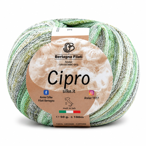 Cotone CIPRO - Bertagna Filati - Colore: 4 - VERDE - by LacariaRicami.Store