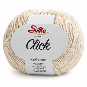 Cotone CLICK - Silke - Colore: 701 - BEIGE - by LacariaRicami.Store
