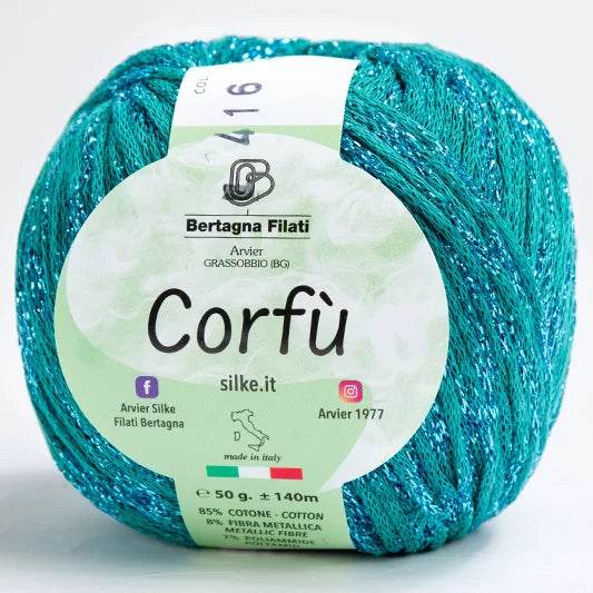 Cotone CORFÙ - Bertagna Filati - - LacariaRicami.Store