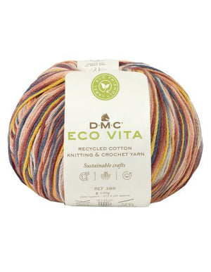 Cotone ECO VITA 3mm Crochet Multicolour - DMC - Colore: 604 - by LacariaRicami.Store