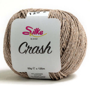 Cotone CRASH - Silke - Colore: 125 - SABBIA - by LacariaRicami.Store
