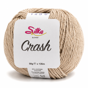 Cotone CRASH - Silke - Colore: 149 - BEIGE - by LacariaRicami.Store
