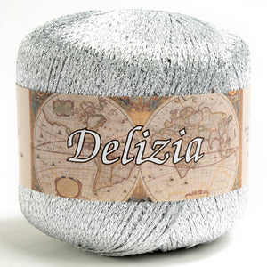 Cotone DELIZIA - Silke - 50 - ARGENTO/ARGENTO - LacariaRicami.Store